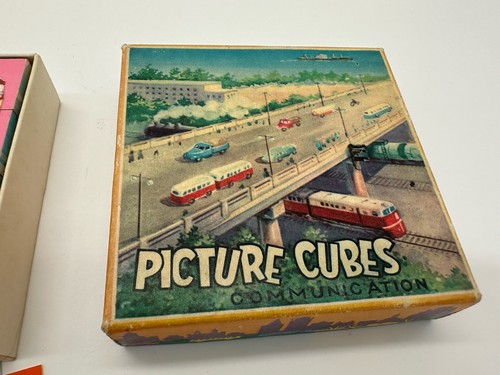 Jeu cubes ancien - jeu,