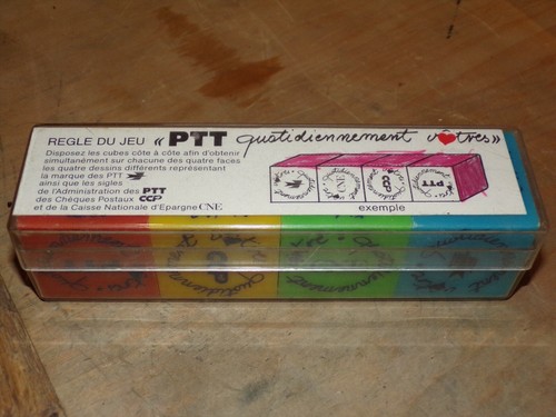 Ancien jeux cubes ptt - de,