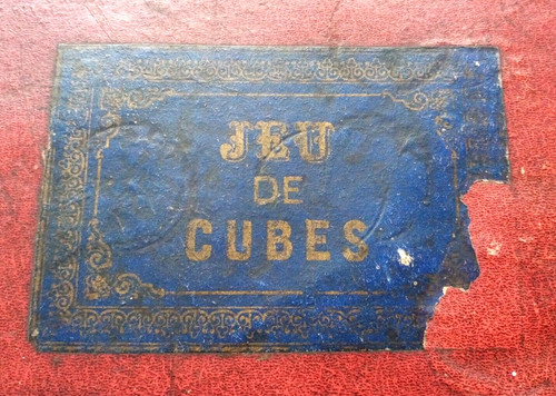 Fin xixe grand jeu de - -, cubes