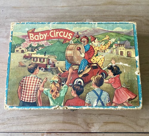 Boîte jeu cubes ancien - de,
