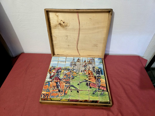 Ancien jeu cubes - cubes, en
