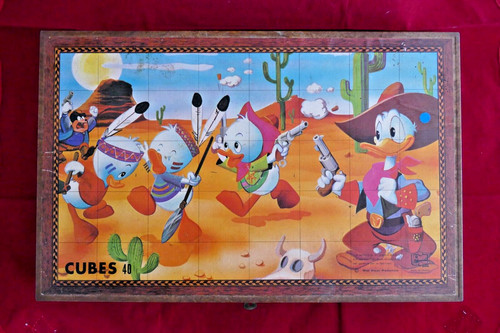 Ancien jeu cubes - ancien, de