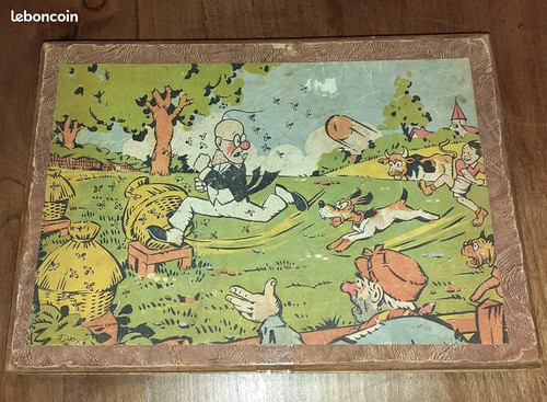 Ancien jeu cubes andré - jeu, de