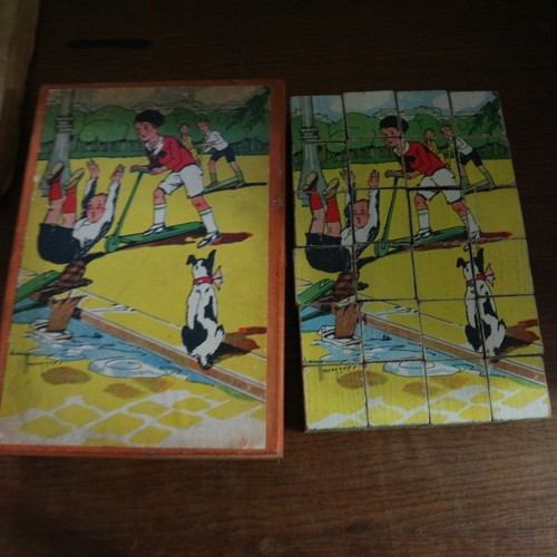 Ancien jeu cubes - ancien,