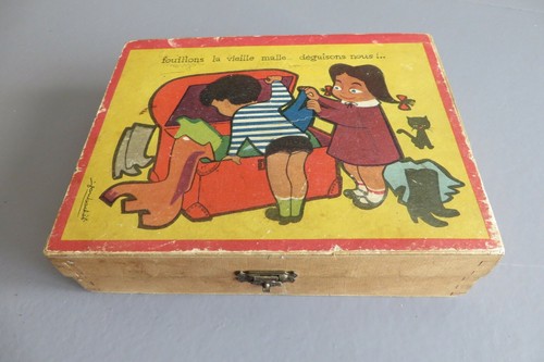 Ancien jeu cubes - de, bois